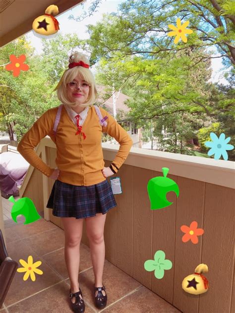 Thought Yall Would Like My Isabelle Cosplay 🍃 Ranimalcrossing