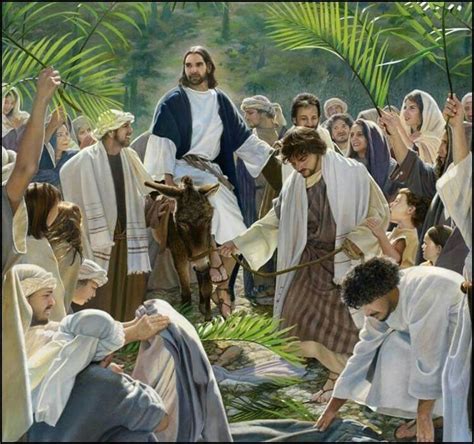 Palm Sunday Palm Sunday Triumphal Entry Jesus Pictures