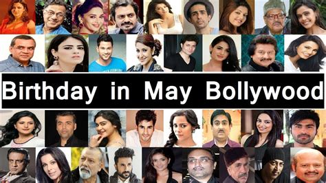 Bollywood Celebrities Birthday May Youtube