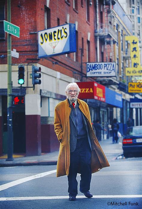 Man On The Street In The Tenderloin District San Francisco By Mitchell