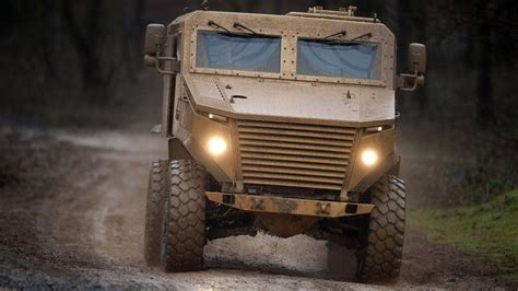 Mclaren Helped Design British Foxhound Armoured Vehicle Video