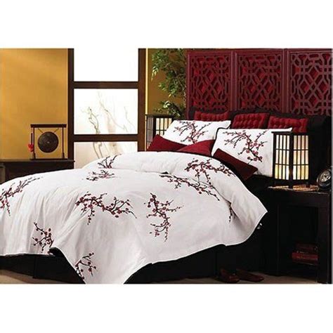 Asian Bedding Coverlet And Sham Set Fullqueen Home Asian Bedding