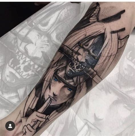 Shinigami Naruto Reaper Death Seal Tattoo Torunaro