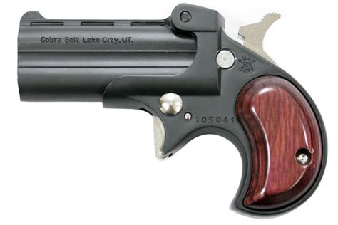 Cobra Enterprise Inc C22 22 Lr22 Mag Derringer With Rosewood Grips