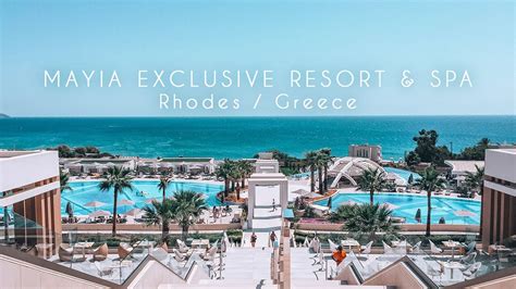 Mayia Exclusive Resort And Spa Rhodes Greece 🇬🇷 Travel Video Youtube
