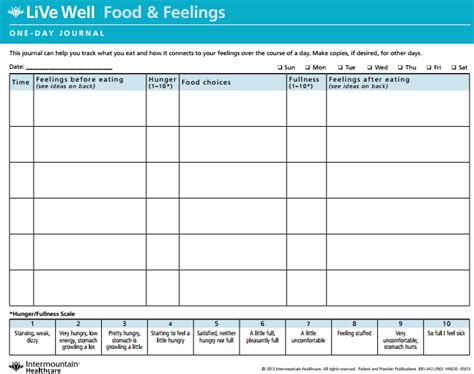 Then you will find this food journal template handful to keep a food journal on hand for your family. PDF, Docs, Word | Free & Premium Templates | Food journal ...