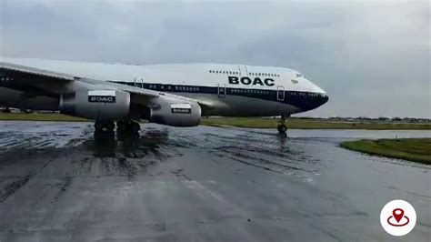 British Airways Last Boeing 747 Makes Its Final Journey From Cardiff
