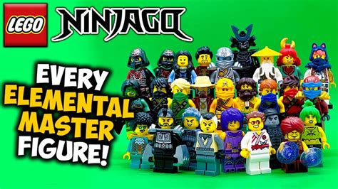 Every Lego Ninjago Elemental Master Minifigure 2015 2023 Reviewed