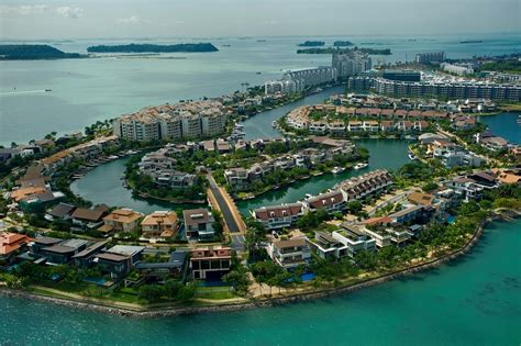新加坡圣陶湾别墅区sentosa Cove 新加坡房产公寓
