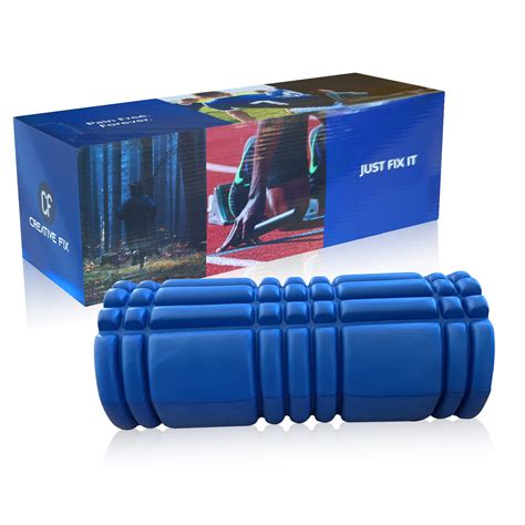 Creative Fix Trigger Point Foam Roller Deep Tissue Muscle Roller With 3d Grid For Back Pain