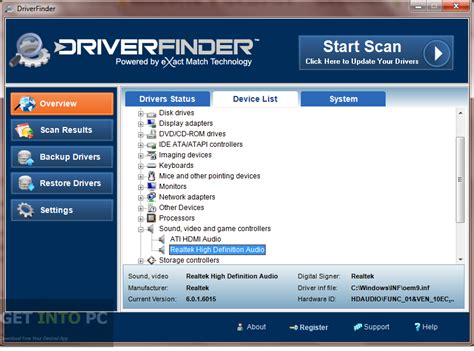 Driver Finder 372 Crack Serial Key Download Full 2019