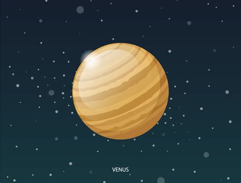 Venus Planet Solar System By Graphic Mall On Dribbble