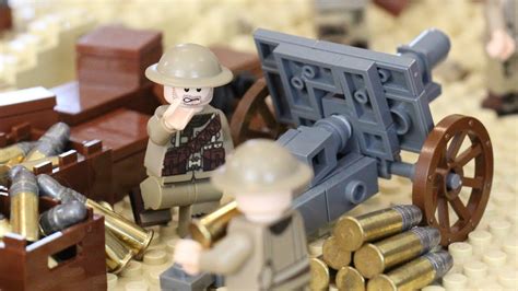 Lego Battlefield 1 Field Gun Review Youtube