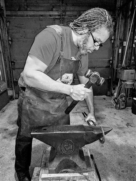 Blacksmith Stephen Nuttall Forges Ahead At Tuckerton Seaport Surf