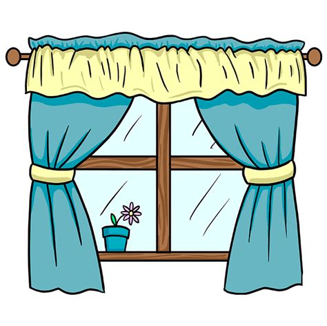 How To Draw A Window Really Easy Drawing Tutorial