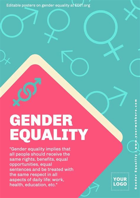 gender equality poster