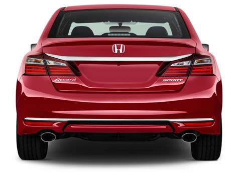 Image 2016 Honda Accord Sedan 4 Door I4 Cvt Sport Rear Exterior View