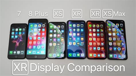 Iphone Xr Display Comparison Youtube