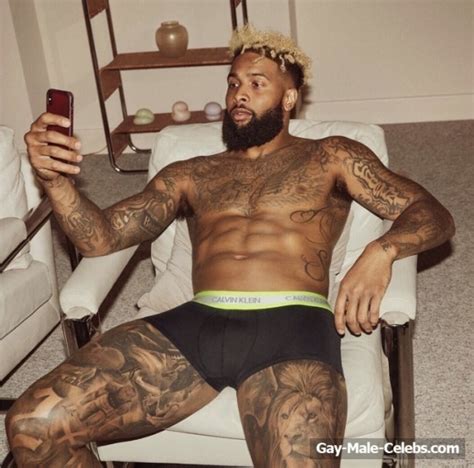 Odell Beckham Nude And Sexy Bulge Photos The Men Men