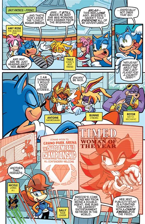 Exclusive Archie Comics Preview Sonic The Hedgehog 268