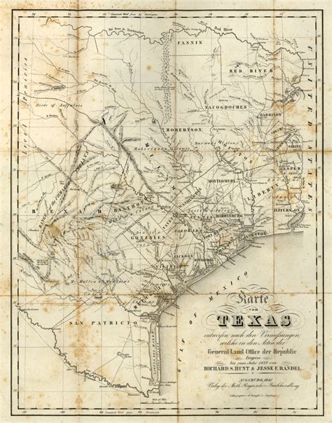 Texas Historical Maps Perry Castañeda Map Collection Ut Library