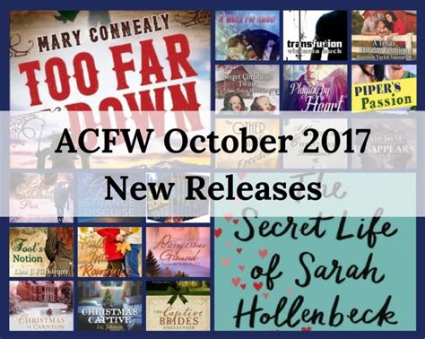 October 2017 New Releases From Acfw Authors Loraine D Nunley Author