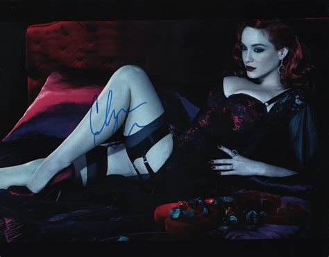 Christina Hendricks Signed 11x14 Photo At Amazons Entertainment Collectibles Store