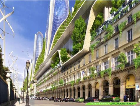 Paris Smart City 2050 By Vincent Callebaut Architectures Architecture