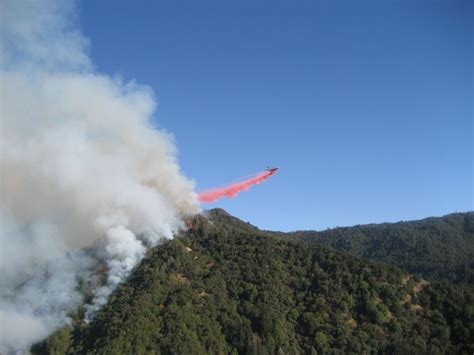 New Wildfire Burns In Califs Los Padres Forest
