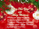 Poetry and Worldwide Wishes: Happy New Year with Merry Christmas with ...