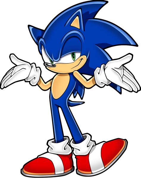 Sonic Shrugging Sonic The Hedgehog Sonic The Hedgehog Sonic Hedgehog
