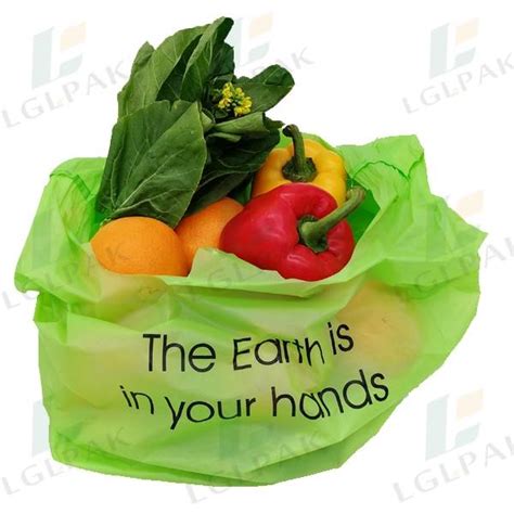 China Compostable Shopping Bags Manufacturer And Supplier Lglpak