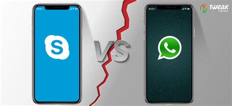 Skype Vs Whatsapp Who Will Win Messaging App Android Apps Skype