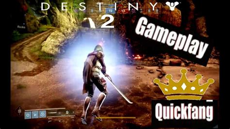 Destiny 2 Epic Quickfang Hunter Gameplay Youtube