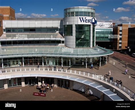 West Quay Shopping Centre Overview Southampton Uk Stock Photo Alamy