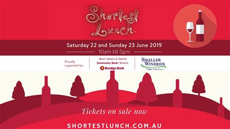 Shortest Lunch - Yarra Valley Smaller Wineries - Melbourne