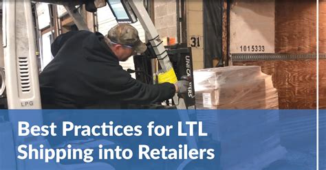 Best Practices For Ltl Shipping Into Retailers — Roadrunner Freight