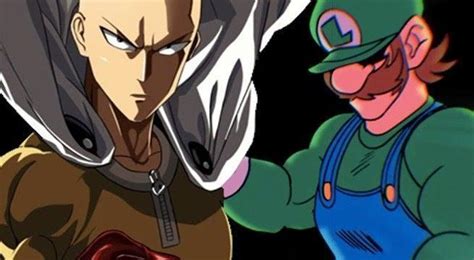 This One Punch Man And Luigi Crossover Is Honestly Perfect
