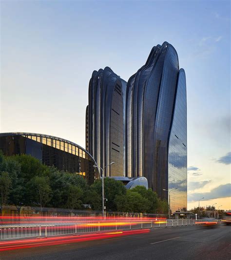 Mad Architects Completes Chaoyang Park Plaza China Landscape Metalocus