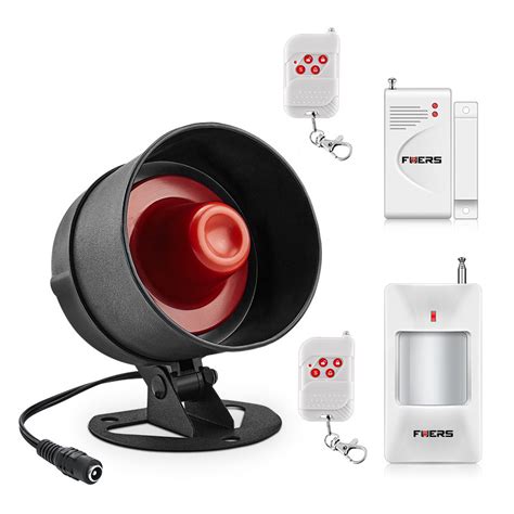 Aanbieding Fuers Alarm Siren Speaker Loudly Sound System Kits Wireless