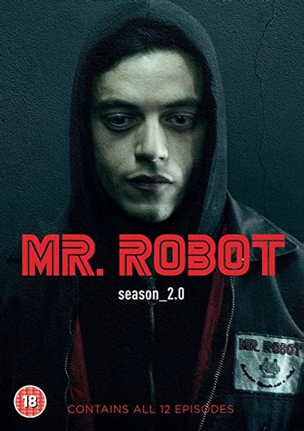 Mr Robot Season 2 DVD 2016 Amazon Co Uk Christian Slater Rami