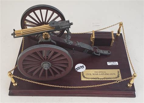 Lot Model Civil War Gatling Gun