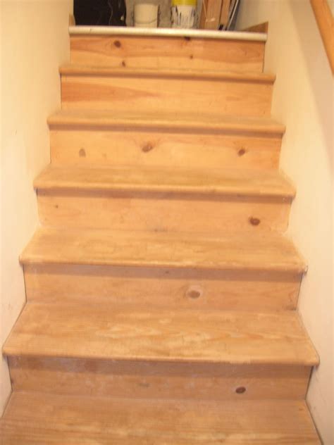 Build basement stairs with landing on may 1, 2020 by amik stair kits for basement attic deck fast stairs stringer kits easy to use stairs with landings a to stair … Maison Newton: Removing Carpet from My Stairs
