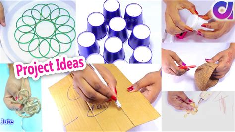 Art And Craft From Waste Materials Step By Step Diy Craft