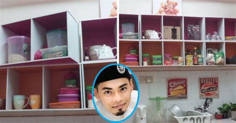 Cara dan syaratnya tak sulit, kok. Cantik, Kemas & Jimat, Lelaki Ini Kongsi Cara DIY Kabinet ...