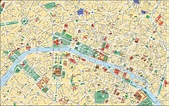 Mapa de Paris - Gran Resolución