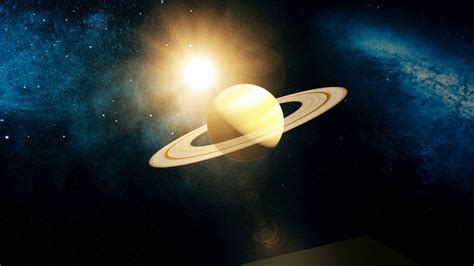 Realistic Planet Saturn From Space Stock Motion Graphics Sbv 312487221
