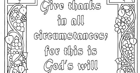 Coloring Pages For Kids By Mr Adron Free 1 Thessalonians 518 Print