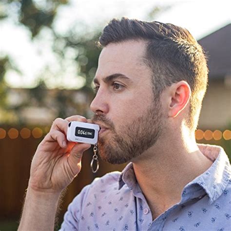 Keychain Breathalyzer W Optional Smartphone Bluetooth Connectivity To