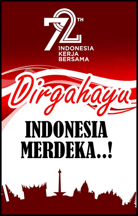 Poster Hut Ri Dirgahayu Kemerdekaan Indonesia Poster Desain My Xxx Hot Girl